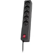 LESTAR 1966006332 power uitbreiding 1,5 m 230 AC-uitgang(en) Binnen Zwart