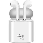 Media-Tech MT3589 Bluetooth-hoofdtelefoon met powerbank, microfoon, draadloze hoofdtelefoon, wit