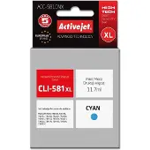ActiveJet ACC-581CNX inkt (CLI-581C XL vervanging; Supreme; 11,70 ml; blauw)