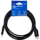 Savio CL-137 DisplayPort kabel 3 m Zwart