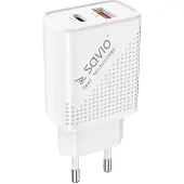 Savio LA-04 USB Type A & Type C Quick Charge Power Delivery 3.0 Indoor