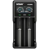 XTAR VC2SL USB-C 2-slots oplader voor Li-ion / Ni-Mh Batterijen