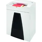 HSM SECURIO B35 papiervernietiger, veiligheidsniveau 7, deeltjes snijden 1 x 5 mm, 5 vellen, olieverdamper, wit