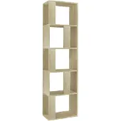 vidaXL Boekenkast/kamerscherm 45x24x159 cm bewerkt hout sonoma eiken