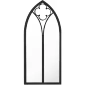 vidaXL Spiegel 70x30 cm ijzer zwart