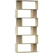 vidaXL Boekenkast / kamerscherm 80x24x192 cm bewerkt hout sonoma eiken