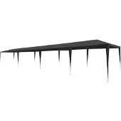vidaXL Partytent 3x12 meter, PE, antraciet