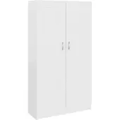vidaXL Boekenkast 82,5x30,5x150 cm bewerkt hout wit