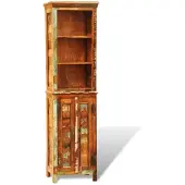 vidaXL Boekenkast vintage-stijl massief gerecycled hout