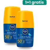Nivea SUN Kids Hydraterende Roll-on Zonnebrand Stick - SPF 50 - Zonnestick voor Kinderen - Waterbestendig - 50 ml
