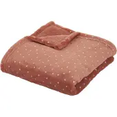 Atmosphera Plaid - Terracotta flannel - Kids 100x75