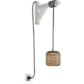 Bover Nans S/16/H Outdoor Hanglamp met Plug Brown