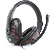 Gembird Gaming koptelefoon - Over ear - 2x 3,5 mm jack -