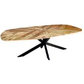 Tower Living Silvi diningtable 220x110 - natural (Naturel, 220x110x78cm)