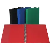 Aurora Ringmap voor ft A4, 23 ringen van 24 mm, uit PVC, geassorteerde kleuren - 24 stuks
