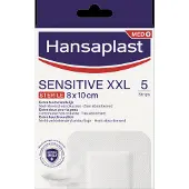 Hansaplast 2x Sensitive Pleisters Xxl Steriel 5 Stuks