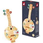 Janod - Pure - Houten banjo met pastelkleuren