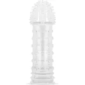 EasyToys Genopte Penis Sleeve - Transparant