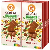 CEREAL 10x Melkchocolade Tablet Glutenvrij en Lactosevrij 100 gr