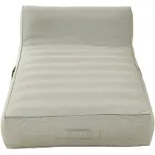 J-Line matras Helene - polypropyleen - grijs