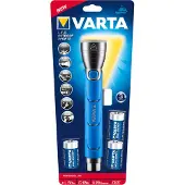 Varta Outdoor Sports F30 - LED Zaklamp - 500 lm - Blauw/Aluminium