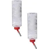 Classic Drinkfles Konijn Plastic - Waterfontein - 2 x 600 ml