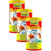 Tetra Visvoer Goldfish Vlokken - Vissenvoer - 3 x 1 l