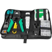 ABC-led Netwerk toolset - 10 delig - Met etui