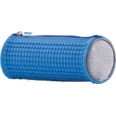 PIXIE CREW etui met siliconen paneel en pixels 20 cm blauw