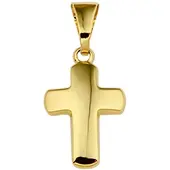 Trendjuwelier huiscollectie 4014856 Gouden bedel kruis