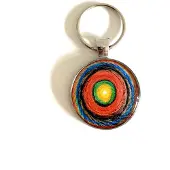 LYSEL Handmade Sleutelhanger Art 'Rechtgedraaid'