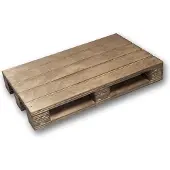Bisetti PALLET DONKERE PRESENTEERPLANK 20X12X3CM