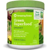 Amazing Grass - Green Superfood Energy - Citroen & Limoen - 210 gram