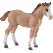 Collecta speelfiguur Quarter-veulen 10 cm bruin