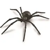 Collecta speelgoedspin zwarte weduwe junior 14 cm ABS zwart