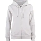 Clique Premium OC Hoody FZ Ladies Nature Melange maat M dames