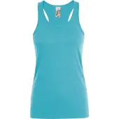 Sols Vrouwen/dames Justin Sleeveless Vest (Atoll Blue)