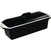 Vogue Zwarte gietijzeren Pate Terrine 1.7Ltr