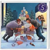 Art Revisited Marius van Dokkum - Kerststress 5 stuks kerstkaart