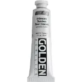 Golden Heavy Body Acrylverf serie 5 | Iridescent Stainless Steel Coarse (4027-2) 59ml