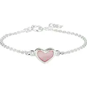 The Jewelry Collection Zilveren Armband hart 13 - 15 cm 1018707