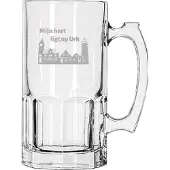 Libbey Gegraveerde Bierpul 1ltr Urk