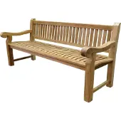 AVH-Collectie Elephant tuinbank 200x61xH91 cm teak zware uitvoering