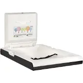 Mediclinics verticale commode van zwart gepoedercoat roes...