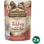 Carnilove pouch turkey kattenvoer 2x 24x85 gr