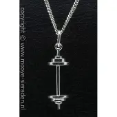 MOOYE ® - Collectie Zilveren Halter middel ketting hanger