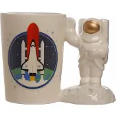 Puckator Beker handvat Astronaut - plaatje Raket