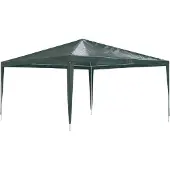 vidaXL Professionele partytent, 4x4 meter, groen, 90 g/m²