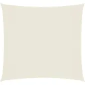 vidaXL Zonnescherm vierkant 7x7 m oxford stof crèmekleurig