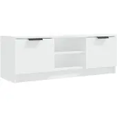 vidaXL Tv-meubel 102x35x36,5 cm bewerkt hout wit